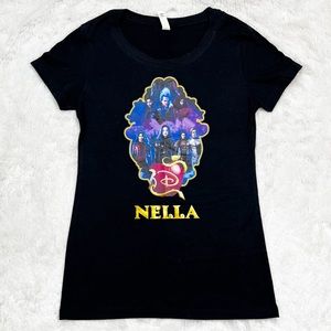 NWOT Next Level Disney Nella Screeprint Short Sleeve Crewneck Graphic T-Shirt S